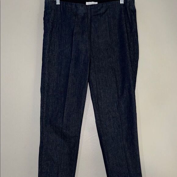 LOFT Navy Blue Modern Skinny Trousers - Picture 1 of 10